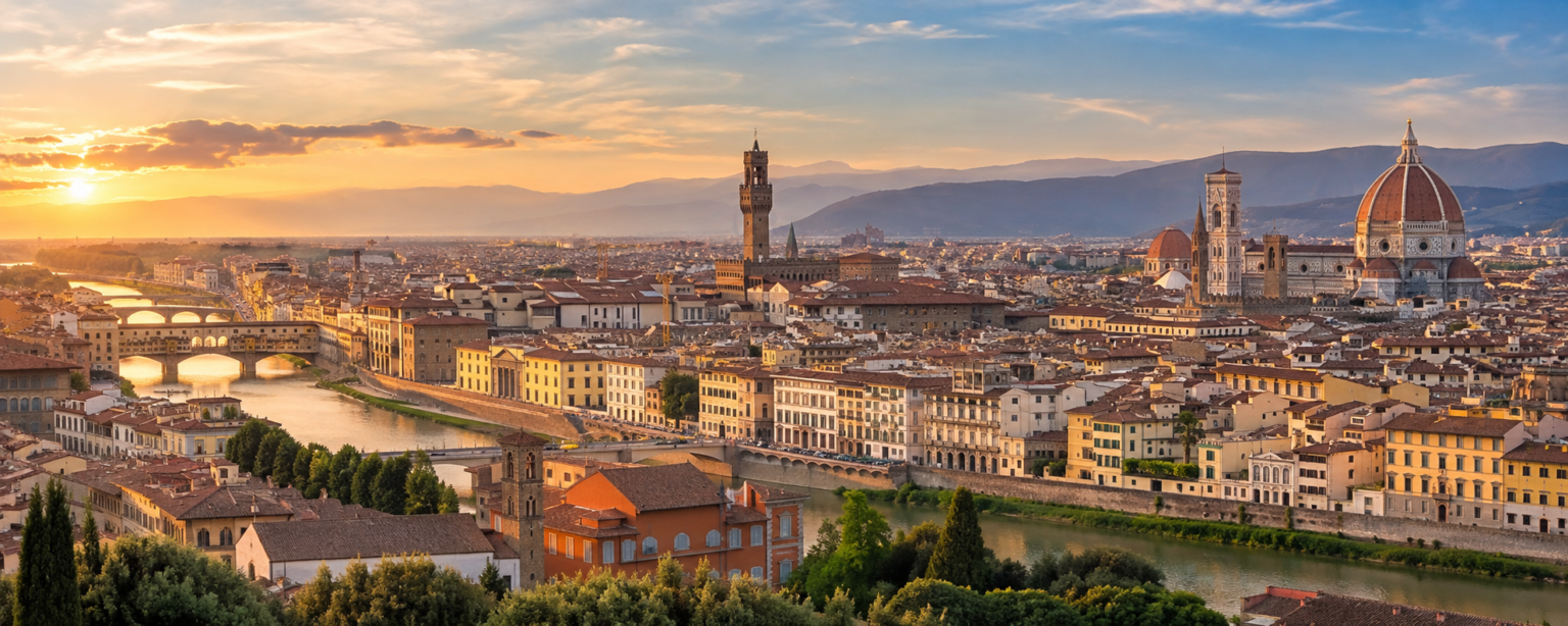 florence-duomo-ponte-vecchio- Florence the renaissance